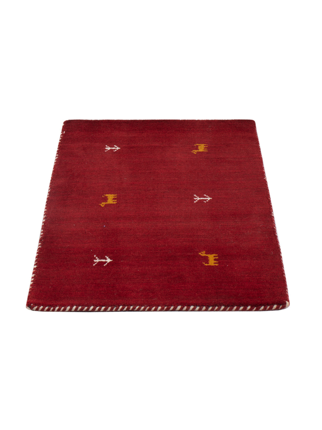 Tapis Gabbeh - Loribaft Softy - 90 x 60 cm - caramel