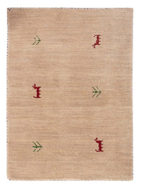 Tapis Gabbeh - Loribaft Softy - 90 x 60 cm - caramel