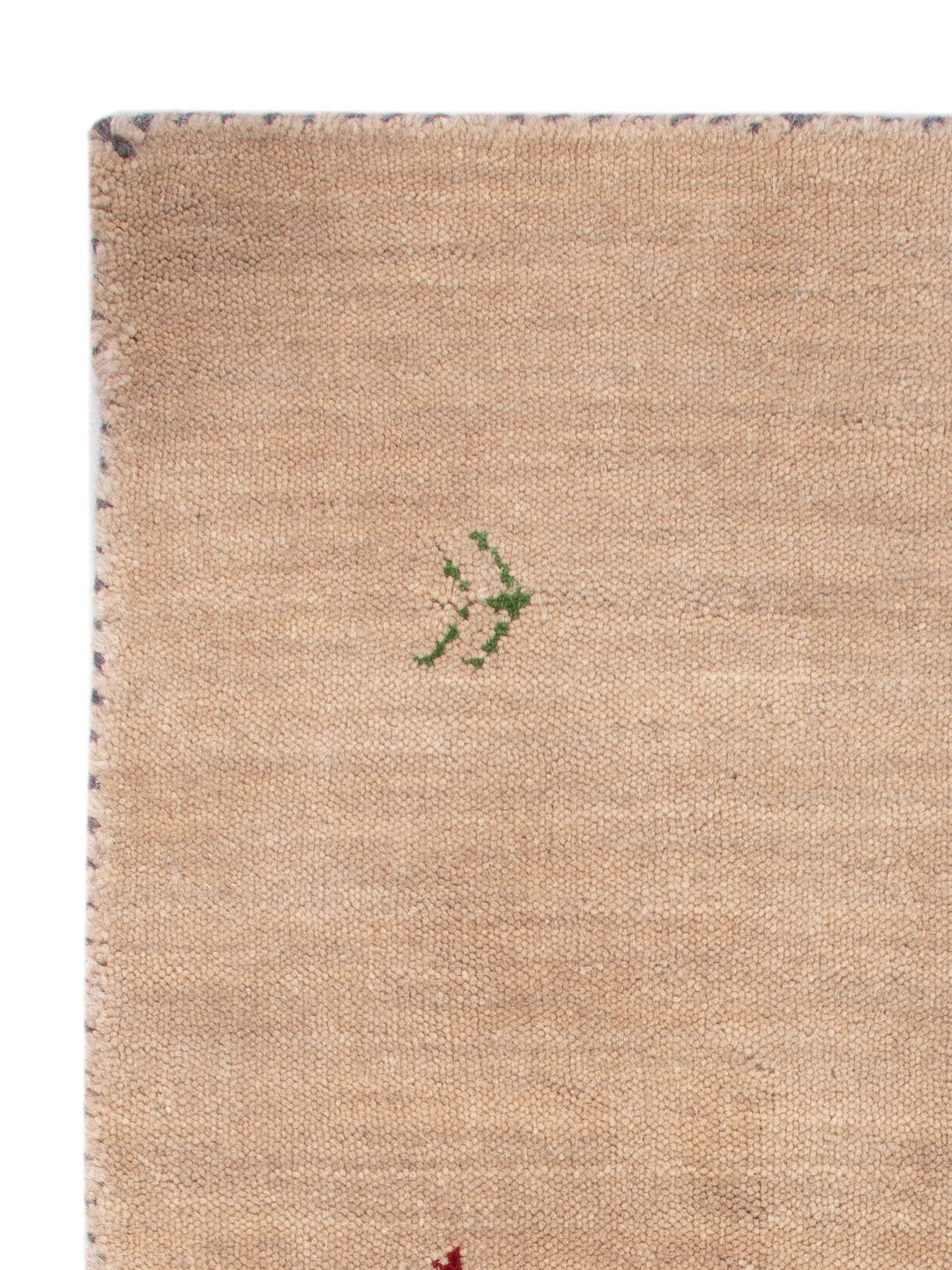 Tapis Gabbeh - Loribaft Softy - 90 x 60 cm - caramel