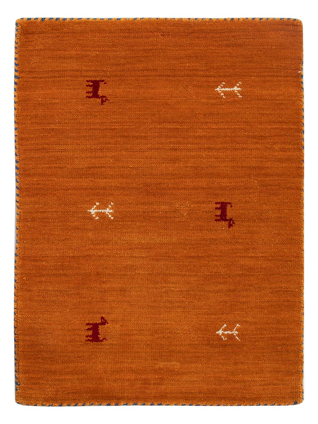 Tapis Gabbeh - Loribaft Softy - 90 x 60 cm - caramel