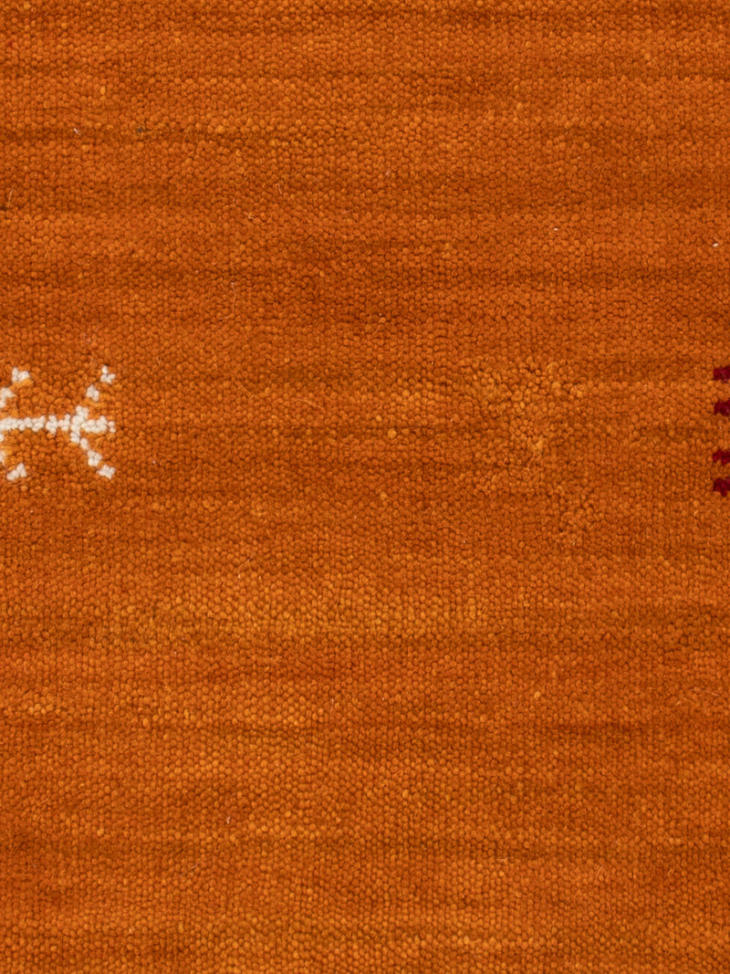 Tapis Gabbeh - Loribaft Softy - 90 x 60 cm - caramel