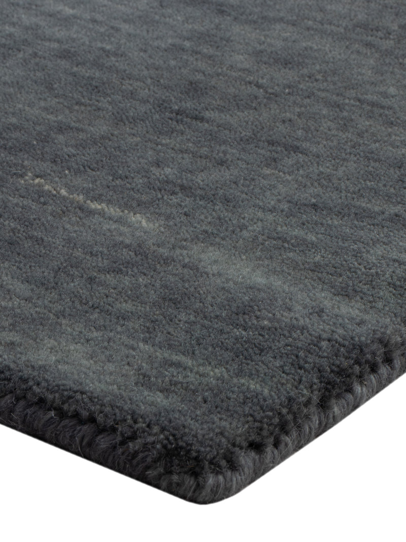 Gabbeh Teppich - Loribaft Softy - 60 x 40 cm - grau