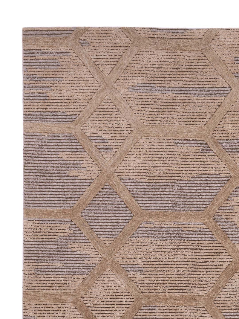 Tapis design - 290 x 230 cm - caramel