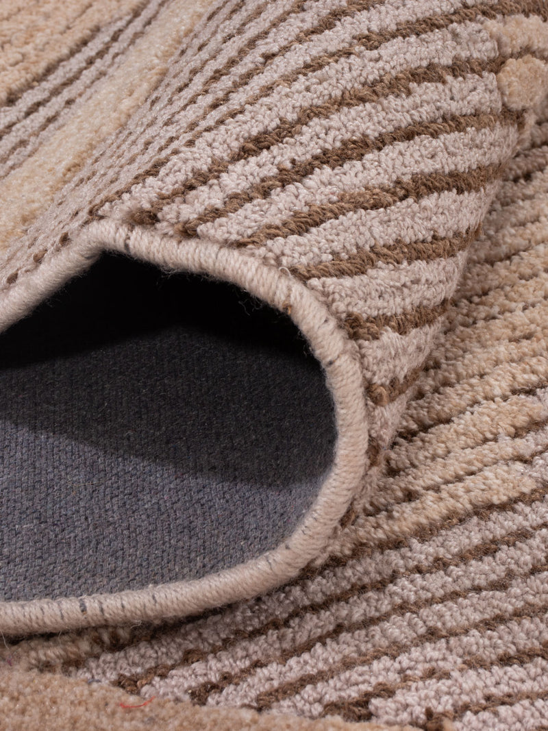 Tapis design - 290 x 230 cm - caramel