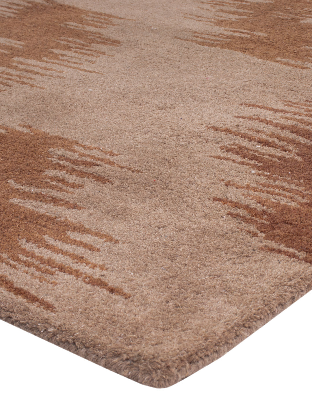 Tapis en laine - 200 x 150 cm - caramel