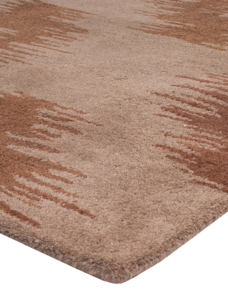 Tapis en laine - 200 x 150 cm - caramel