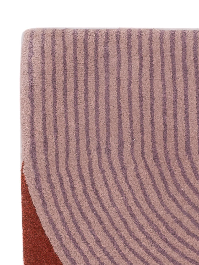 Tapis en laine - 90 x 60 cm - caramel