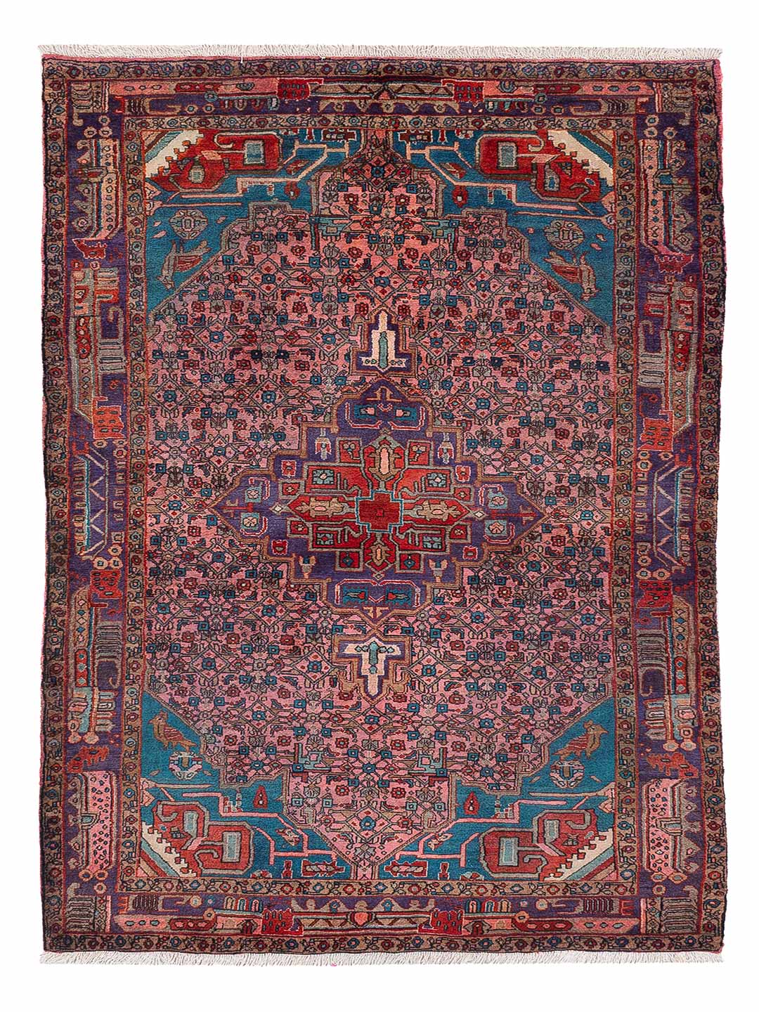 Tapis persan - Nomadic - 250 x 157 cm - caramel