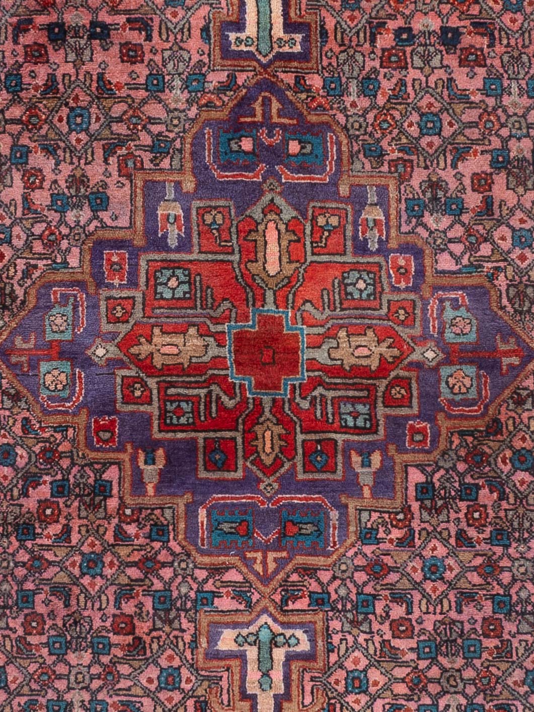 Tapis persan - Nomadic - 250 x 157 cm - caramel