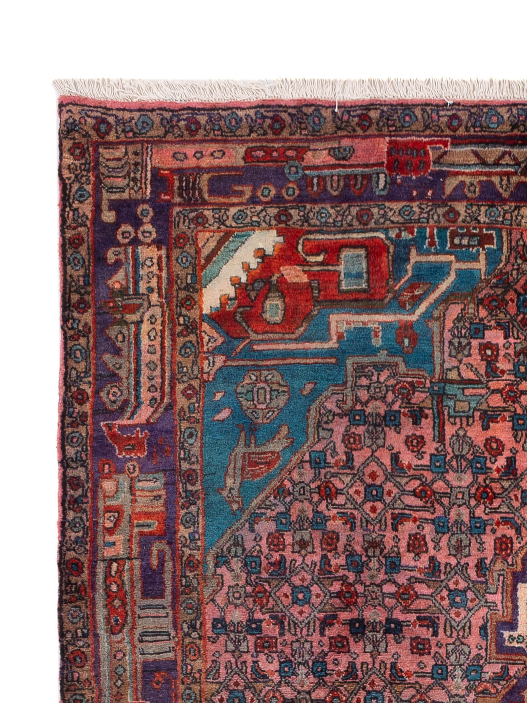 Tapis persan - Nomadic - 250 x 157 cm - caramel