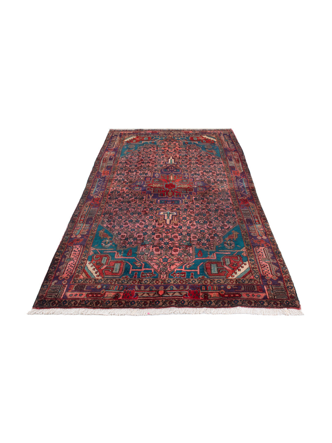 Tapis persan - Nomadic - 250 x 157 cm - caramel