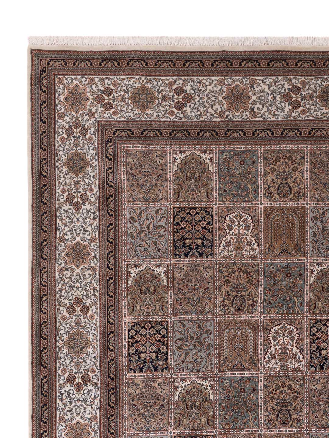 Tapis de Qom indien Tapis - Tapis oriental