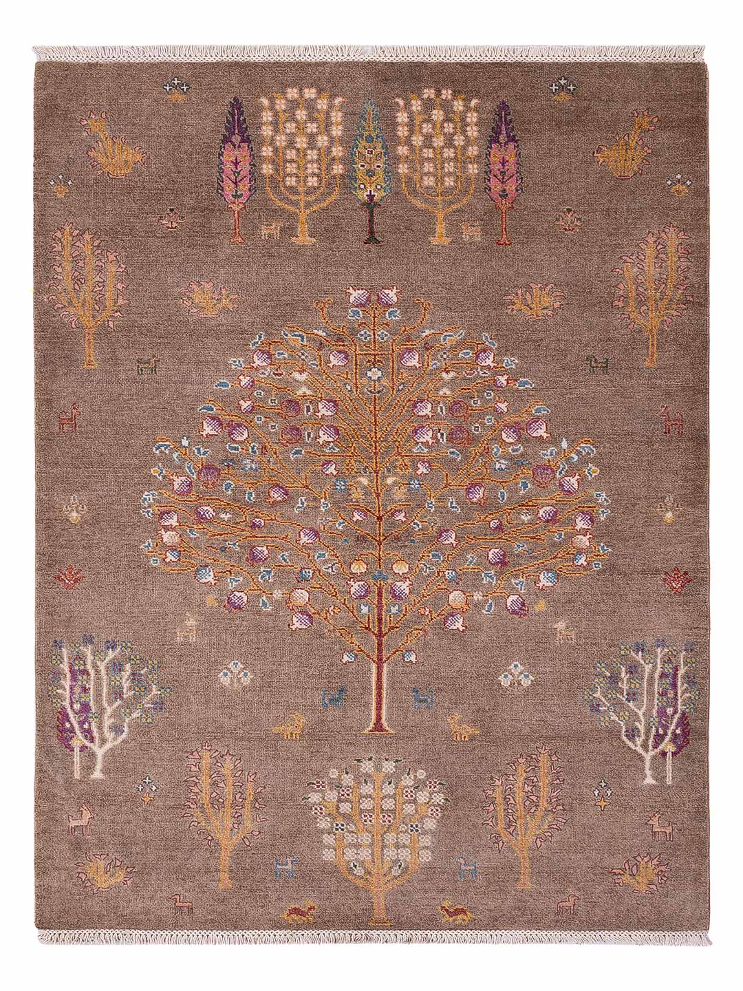 Ziegler Teppich - 240 x 170 cm - dunkelbeige