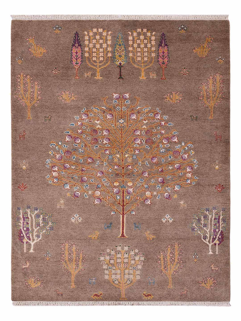 Ziegler Teppich - 240 x 170 cm - dunkelbeige