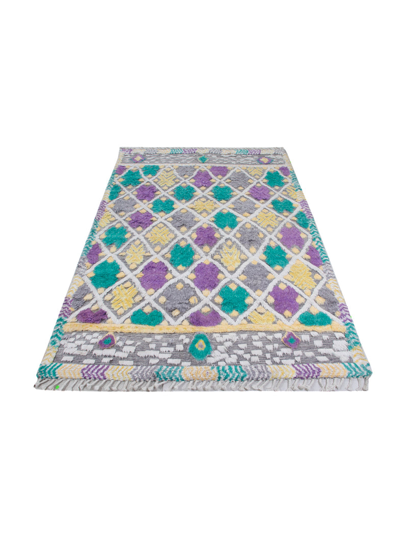 Designer Teppich - 240 x 167 cm - mehrfarbig