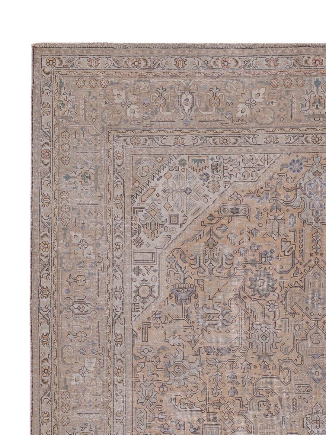 Tapis vintage - 305 x 199 cm - caramel