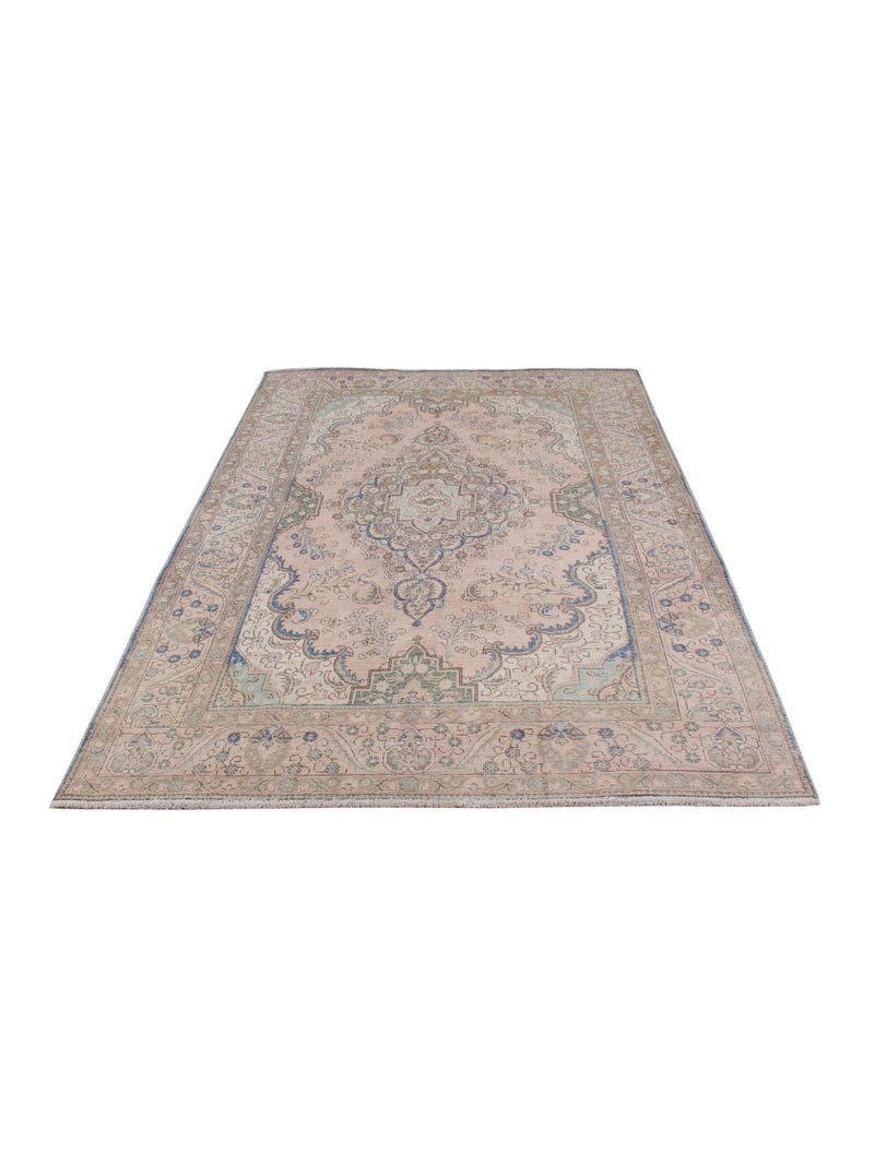 Tapis vintage - 289 x 187 cm - caramel