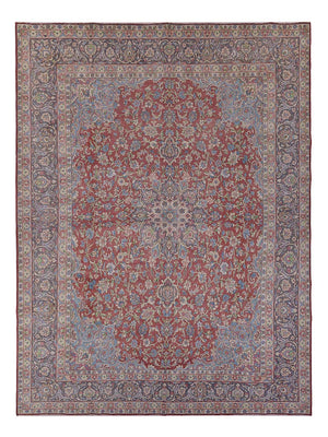 Vintage Teppich - 379 x 296 cm - hellrot