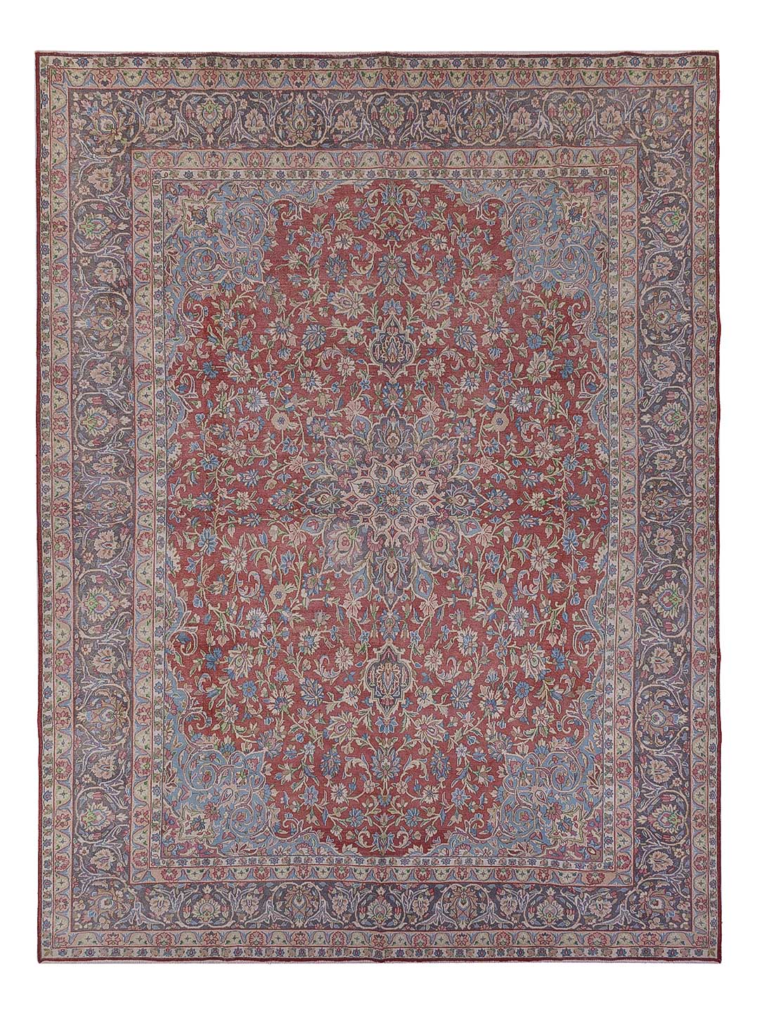Tapis vintage - 379 x 296 cm - caramel