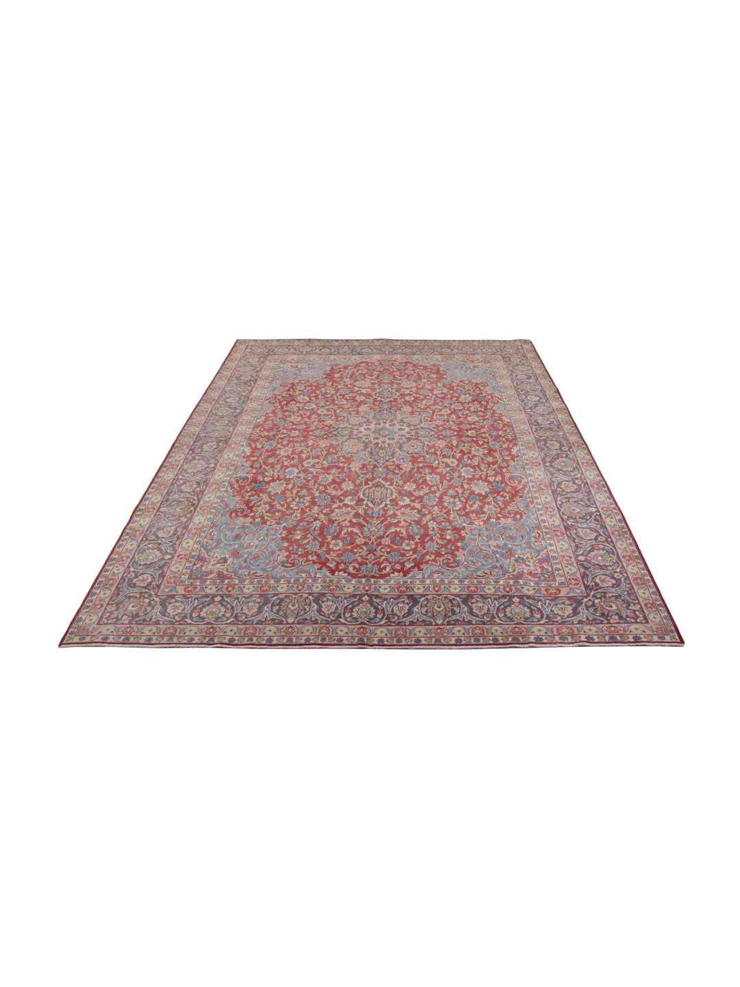 Tapis vintage - 379 x 296 cm - caramel