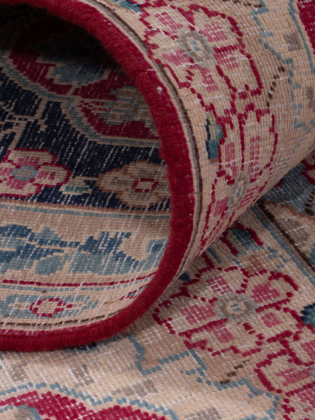 Tapis vintage - 393 x 290 cm - caramel