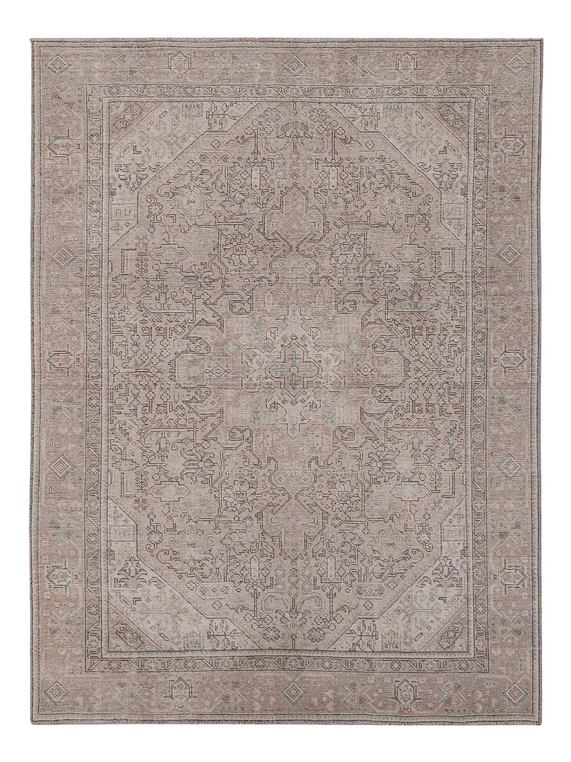 Tapis vintage - 281 x 185 cm - caramel