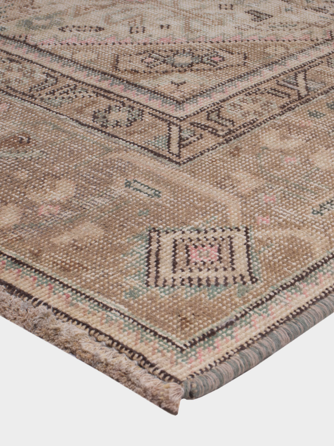 Tapis vintage - 281 x 185 cm - caramel