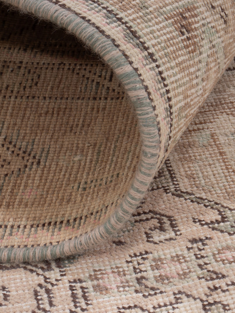 Tapis vintage - 281 x 185 cm - caramel