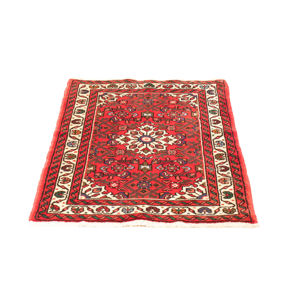 Tapis persan - Nomadic - 97 x 66 cm - rouge