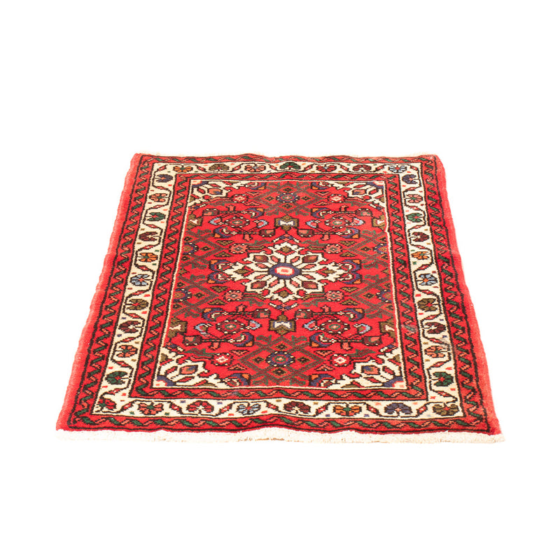 Tapis persan - Nomadic - 97 x 66 cm - rouge