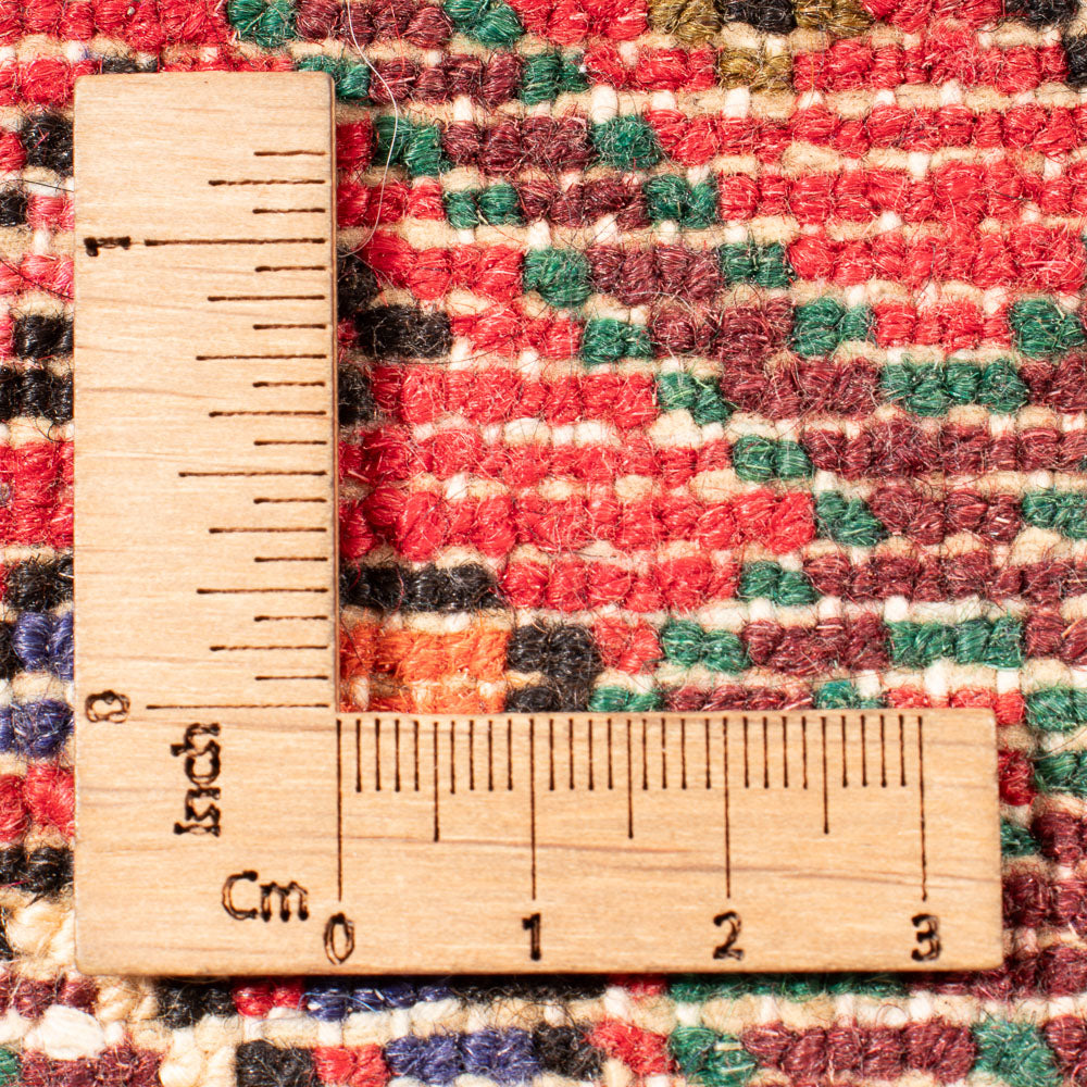 Tapis persan - Nomadic - 97 x 66 cm - rouge