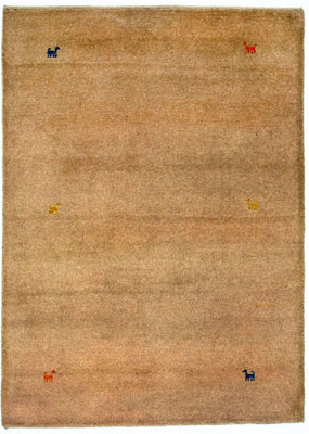 Tapis Gabbeh - Indus - 200 x 140 cm - marron