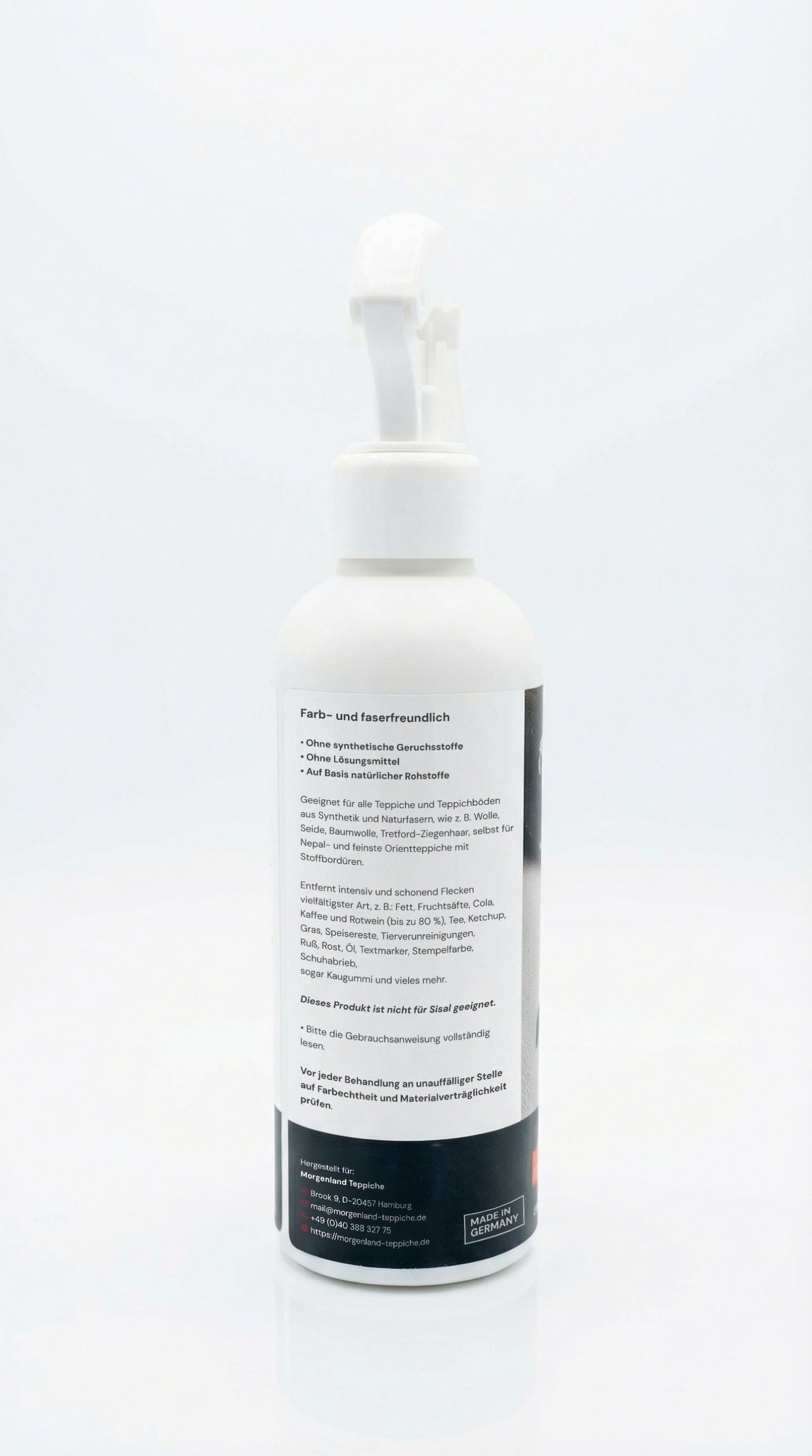 Spray nettoyant - 250 ml pour tous les types de tapis