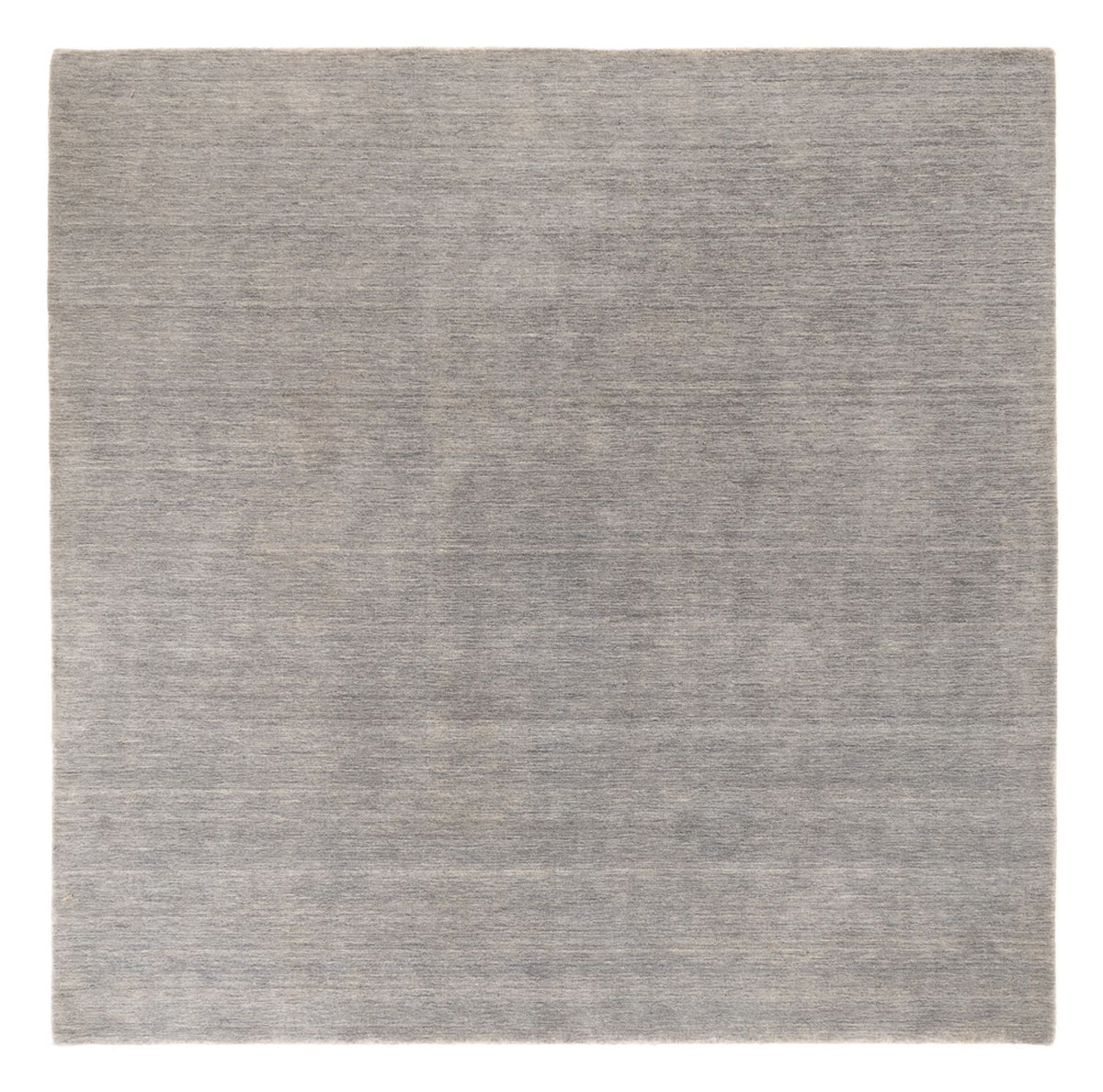 Tapis Gabbeh - Loribaft Indus carré  - 250 x 250 cm - gris clair