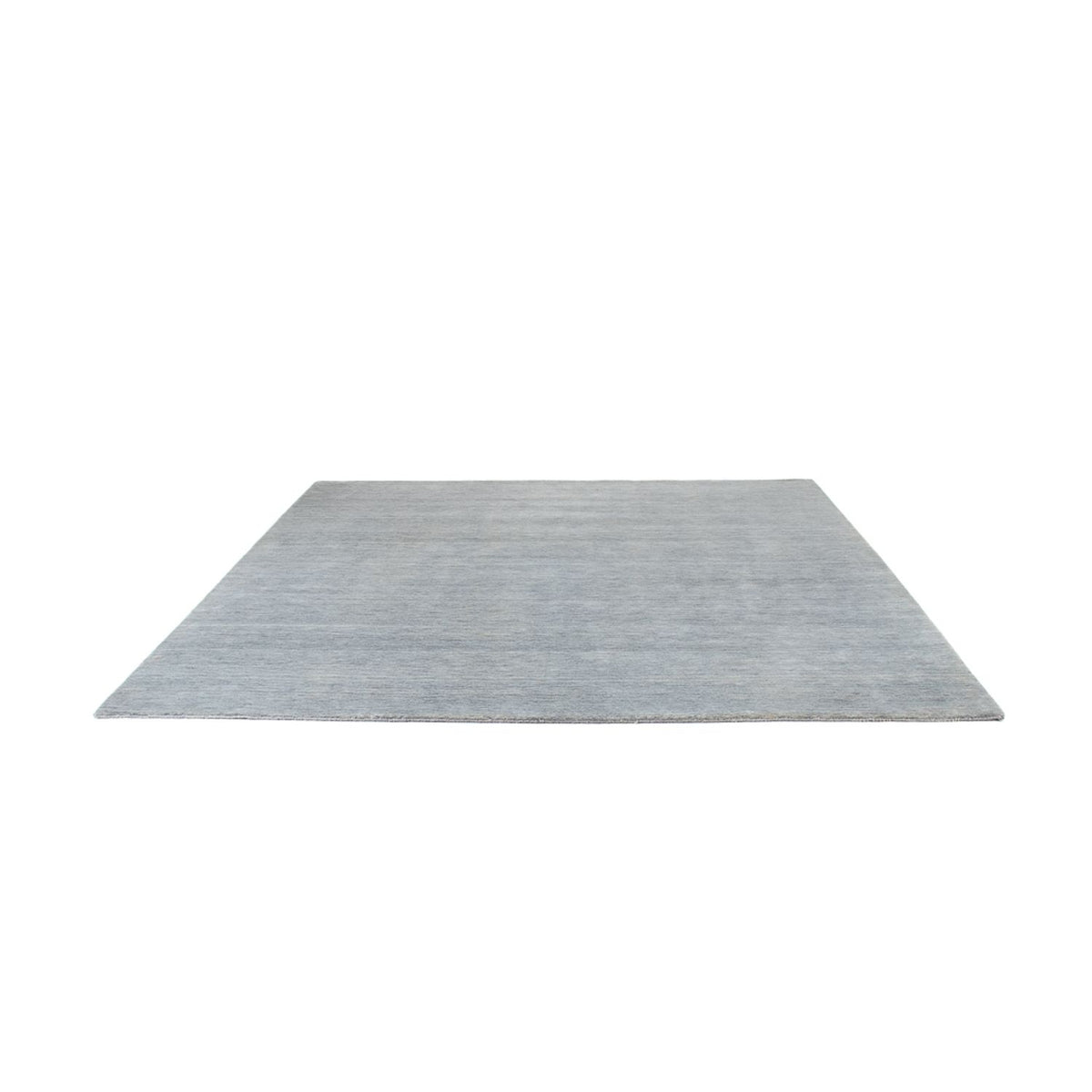 Tapis Gabbeh - Loribaft Indus carré  - 250 x 250 cm - gris clair