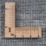 Tapis Gabbeh - Loribaft Indus carré  - 250 x 250 cm - gris clair