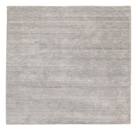 Tapis Gabbeh - Loribaft Indus carré  - 200 x 200 cm - gris clair