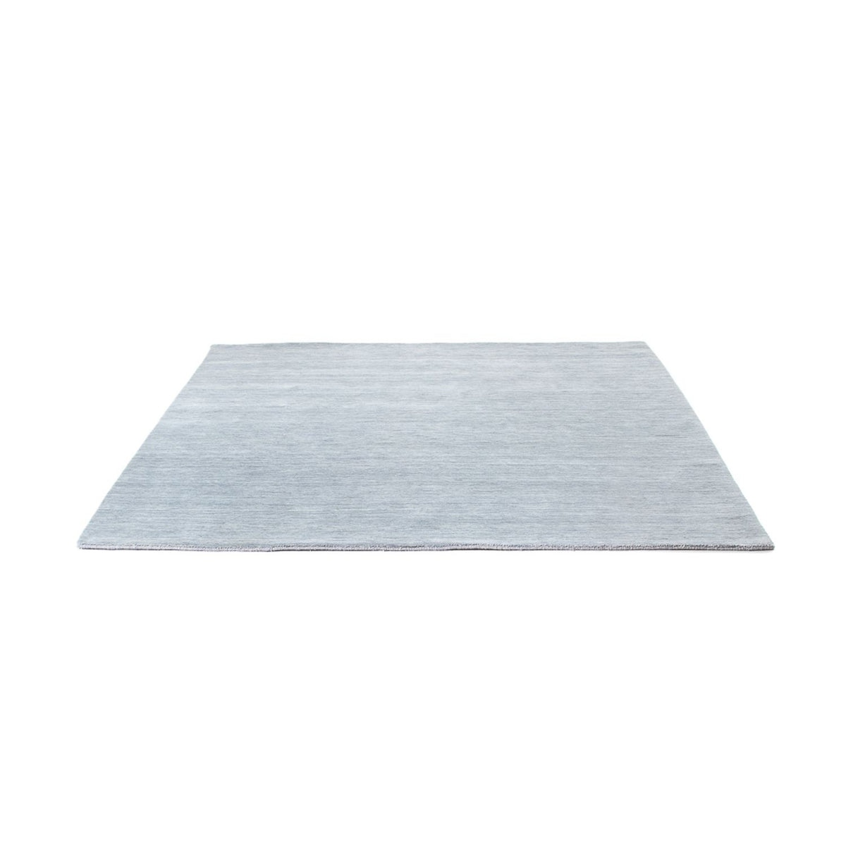Tapis Gabbeh - Loribaft Indus carré  - 200 x 200 cm - gris clair