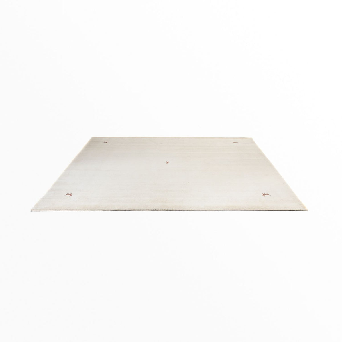 Tapis Gabbeh - Softy carré  - 250 x 250 cm - beige