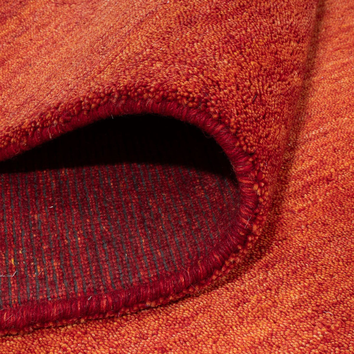 Tapis Gabbeh - Softy - 300 x 250 cm - terracotta