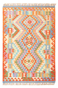 Tapis Kelim - Splash - 165 x 100 cm - multicolore