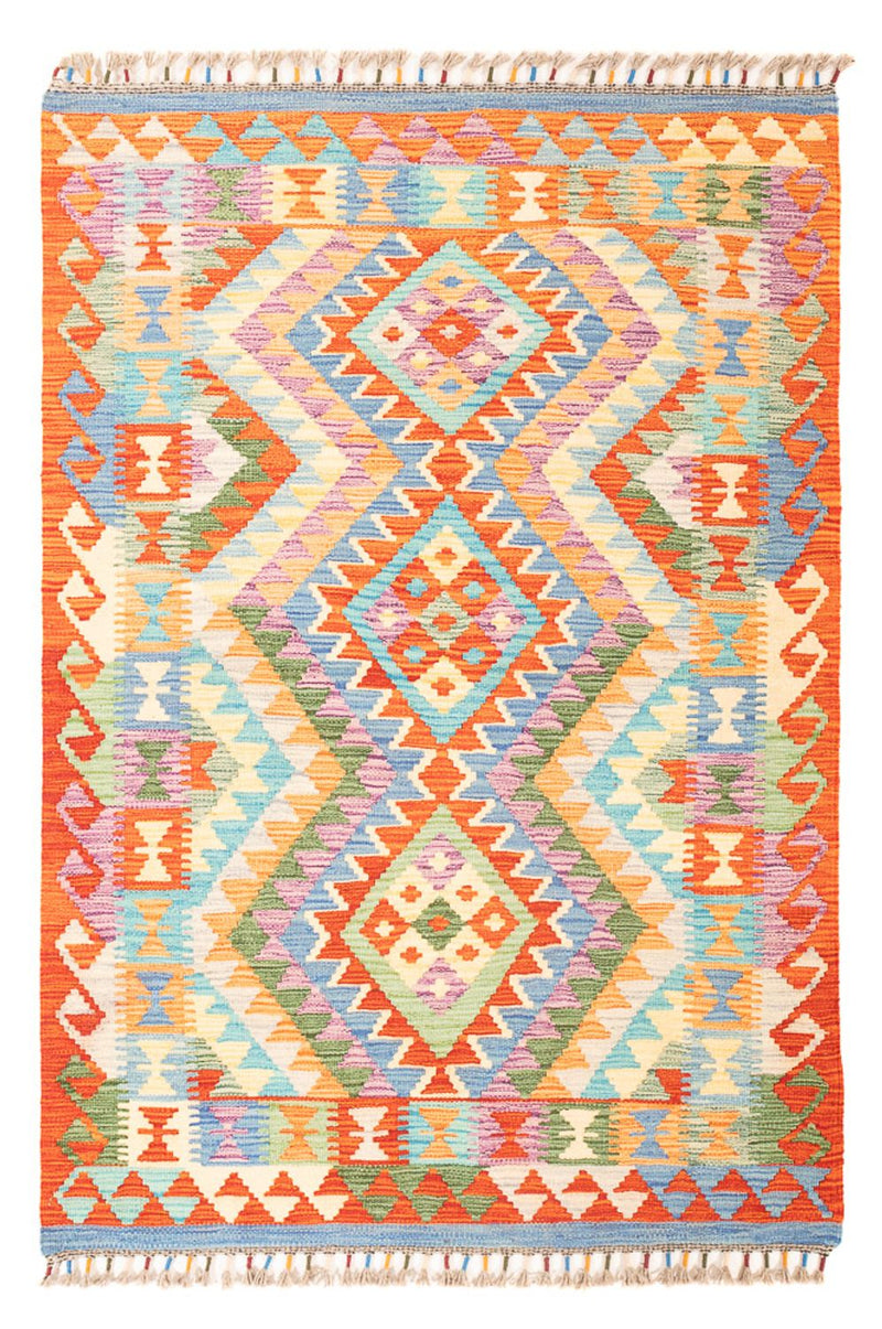 Tapis Kelim - Splash - 165 x 100 cm - multicolore
