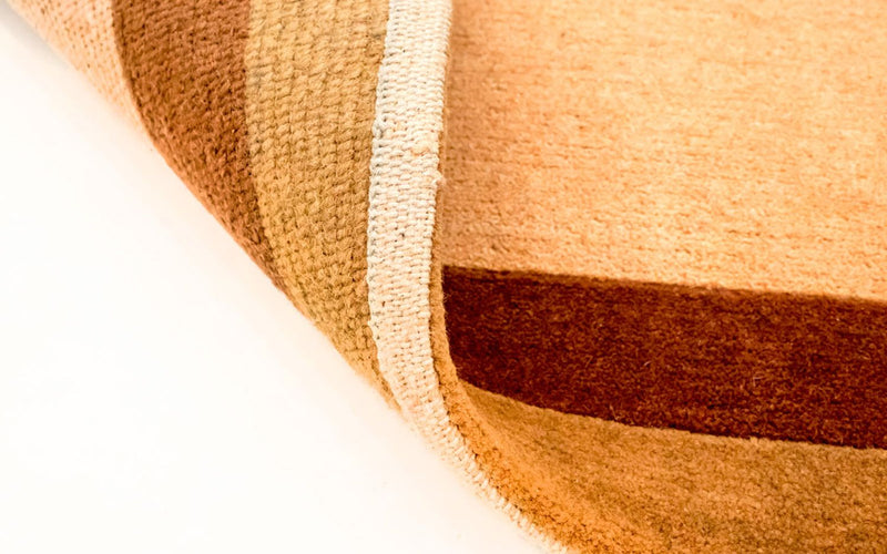 Tapis Népalais - 238 x 173 cm - marron clair