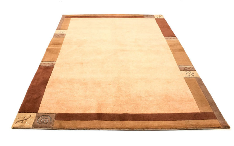 Tapis Népalais - 238 x 173 cm - marron clair