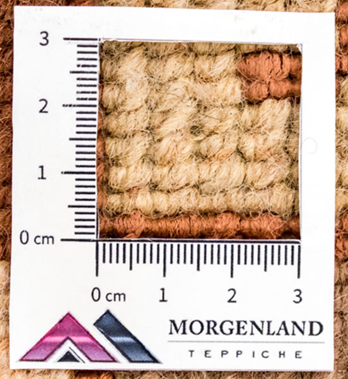 Tapis Népalais - 238 x 172 cm - marron clair