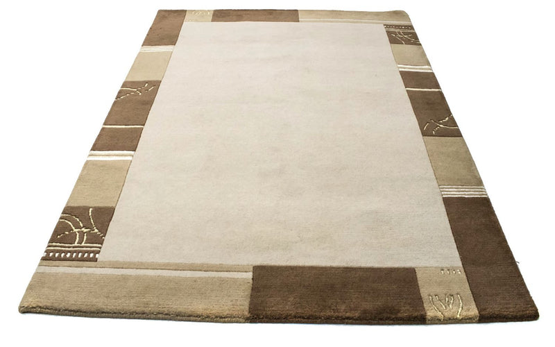 Tapis Népalais - 197 x 143 cm - beige
