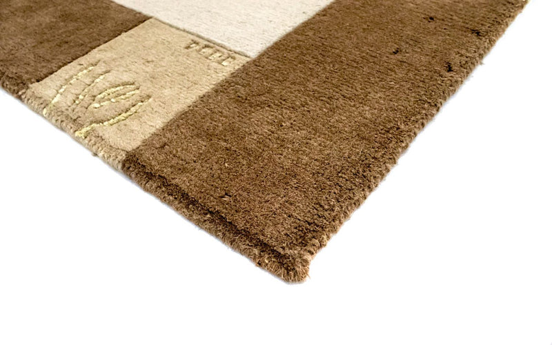 Tapis Népalais - 197 x 143 cm - beige