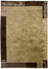 Tapis Népalais 146x200cm - Tapis en laine - Rectangle / Beige / 146 x 200 cm Rectangle