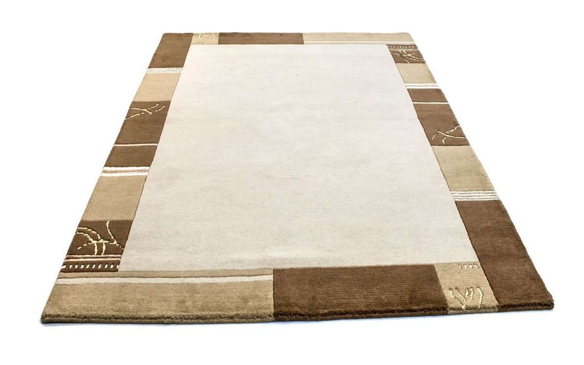 Tapis Népalais - 195 x 144 cm - beige