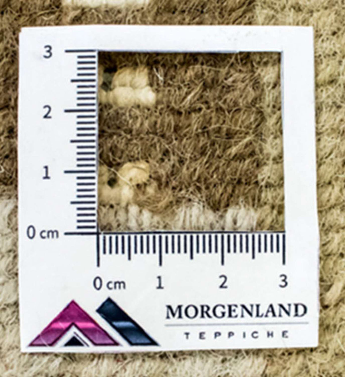 Tapis Népalais - 195 x 144 cm - beige